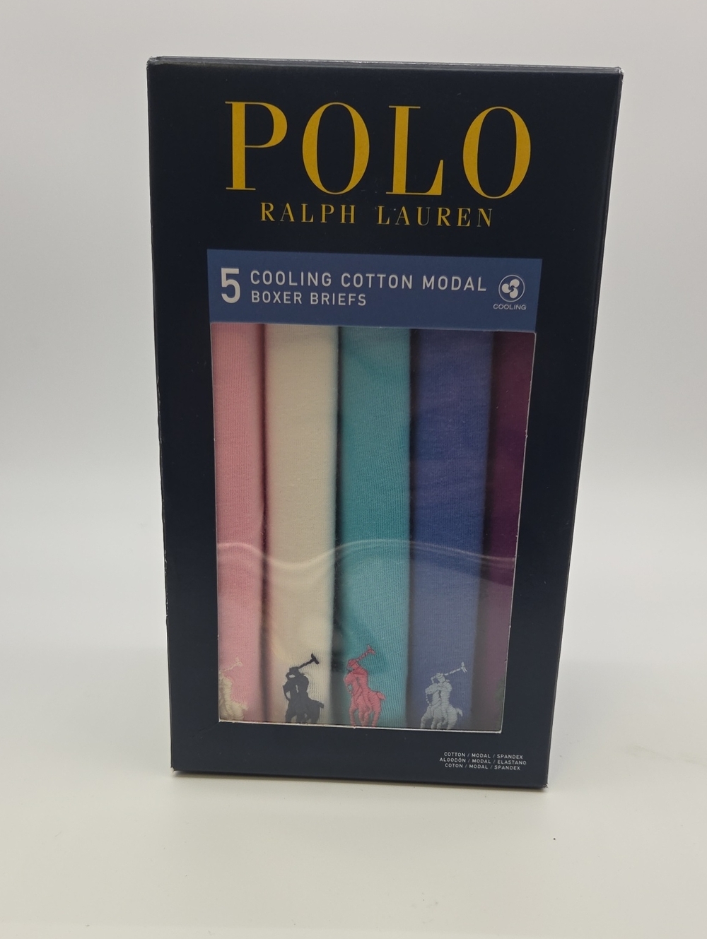 Polo by Ralph Lauren 5 Colling Cotton Modal Boxer Briefs